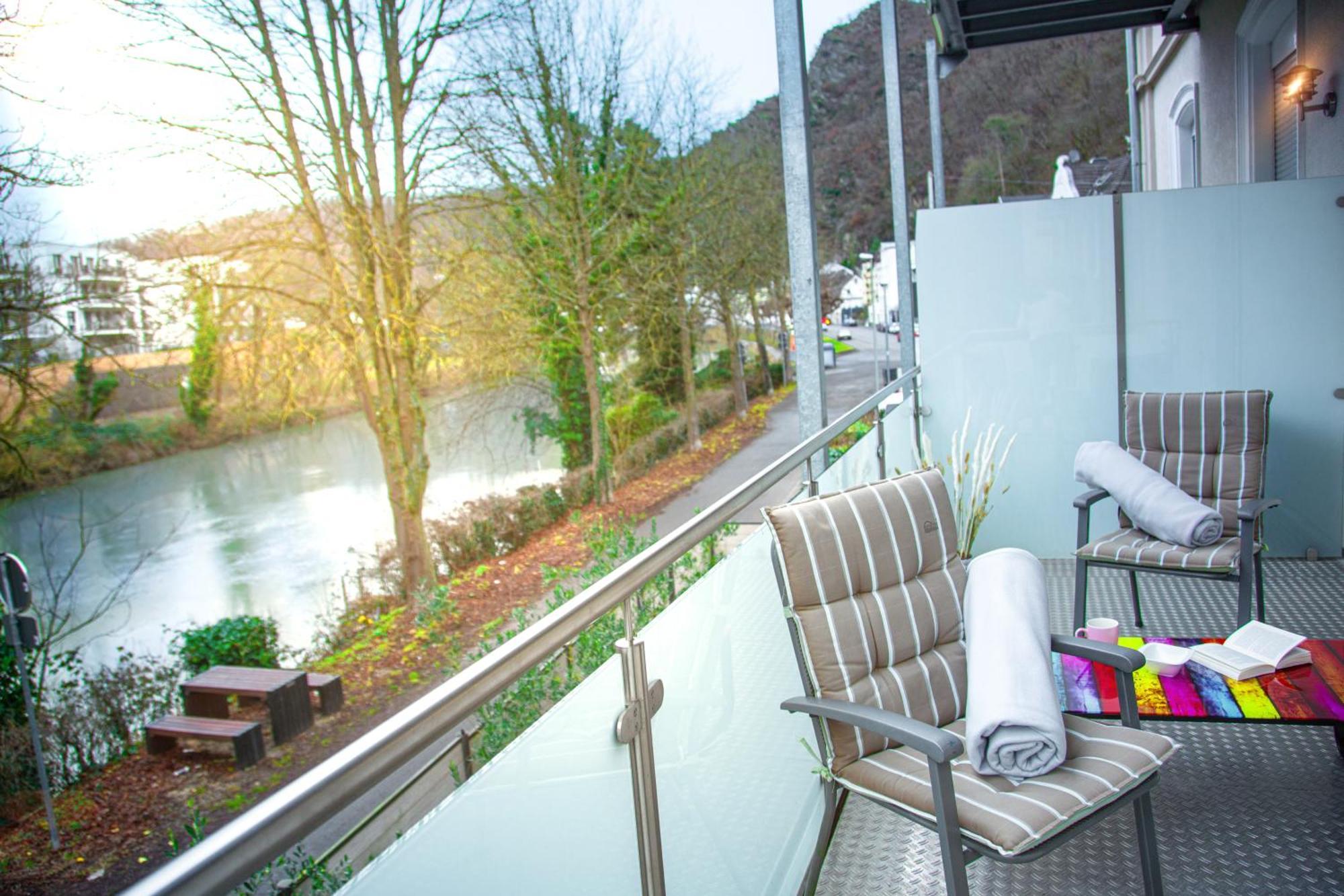 Apartments An Der Lahn Bad Ems Exteriör bild